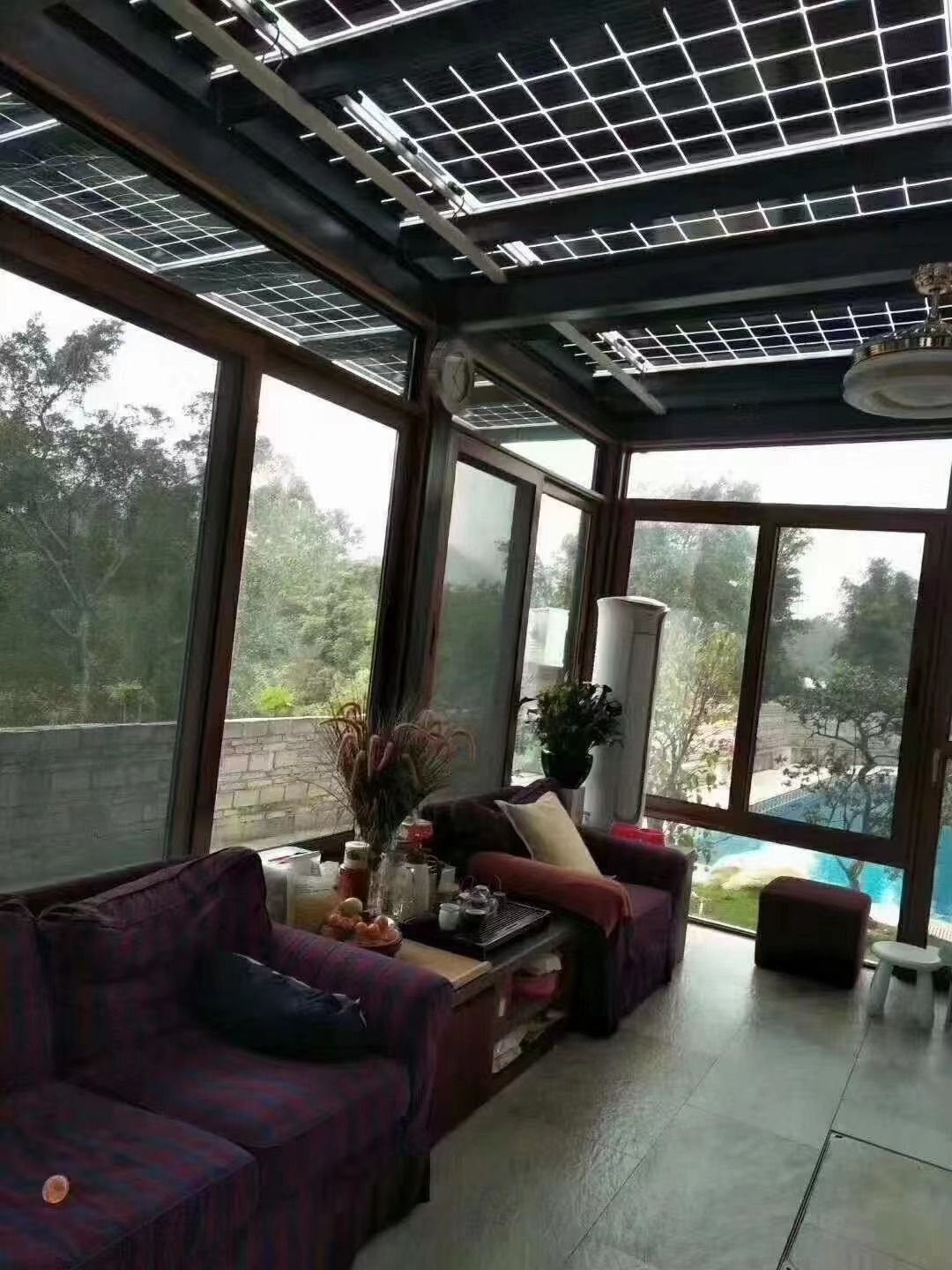 潜江20kw+15kwh智能AI别墅太阳能发电系统